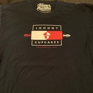 XL Johnny Cupcakes shirt - used.